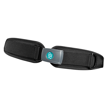 Bodypoint 2-Point Padded Hip Belt - Center-Pull, Push-Button - GMobility